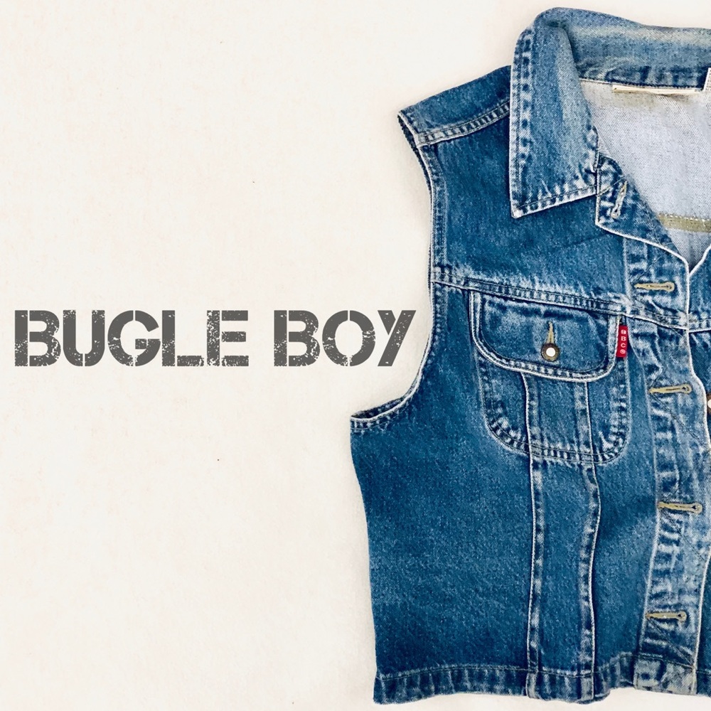 Vintage Women’s Bugle Boy Denim Vest